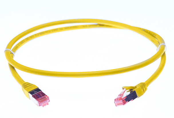 4Cabling 5m Cat 6A S/FTP LSZH Ethernet Network Cable - Yellow Main Product Image