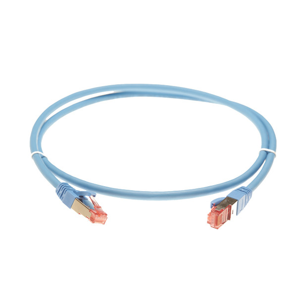 4Cabling 15m Cat 6A S/FTP LSZH Ethernet Network Cable - Blue Main Product Image