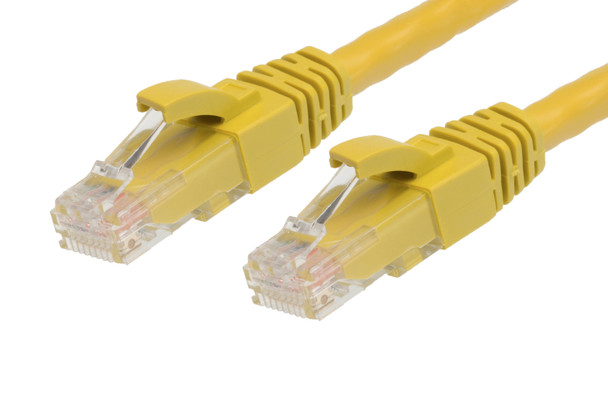 4Cabling 0.75m RJ45 CAT6 Ethernet Cable - Yellow Main Product Image