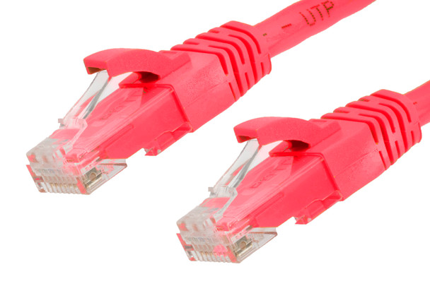 4Cabling 2.5m RJ45 CAT6 Ethernet Cable - Red Main Product Image