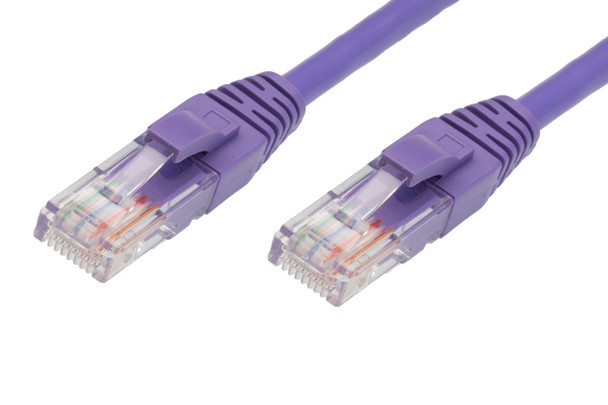 4Cabling 5m Cat 5E Ethernet Network Cable - Purple Main Product Image