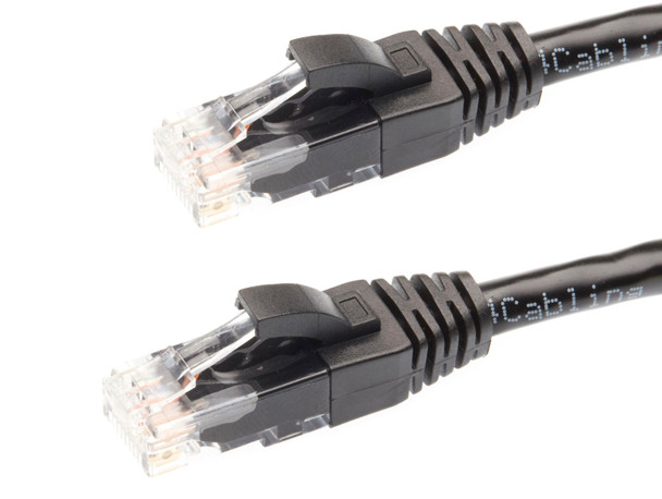 4Cabling 5m Cat 5E Ethernet Network Cable - Black Main Product Image