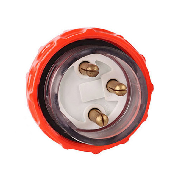 4Cabling Industrial Straight Plug 250V 3 round Pin 32A  Main Product Image