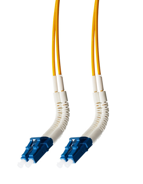 4Cabling 1.5m LC Flexi Boot - LC Flexi Boot OS1 / OS2 Singlemode Fibre Optic Duplex Cable Main Product Image