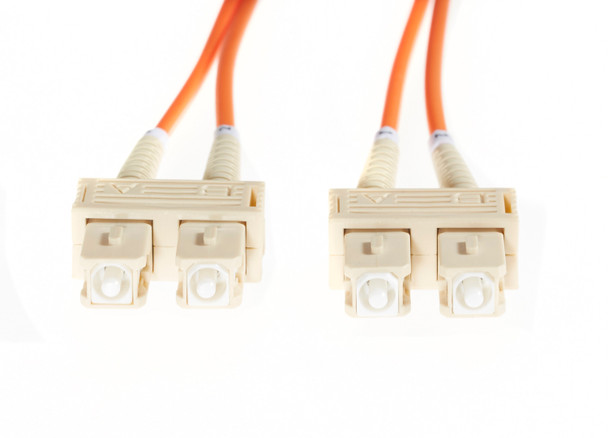 4Cabling 20m SC-SC OM1 Multimode Fibre Optic Cable - Orange Main Product Image