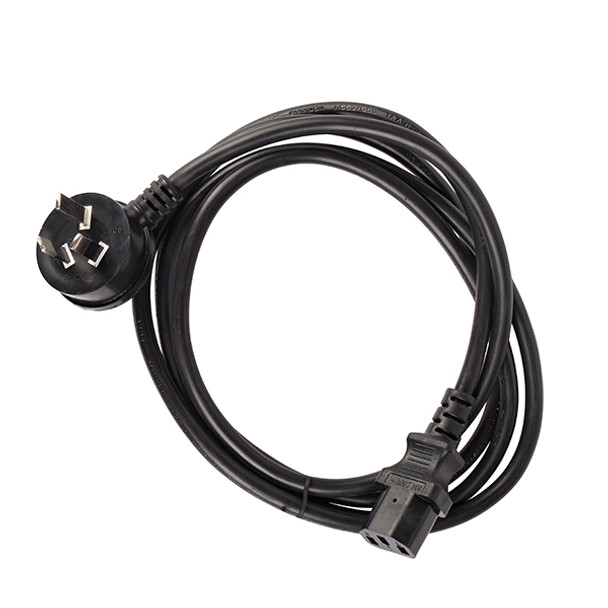 4Cabling IEC Right Angle with C13 Power Cord  2m Main Product Image