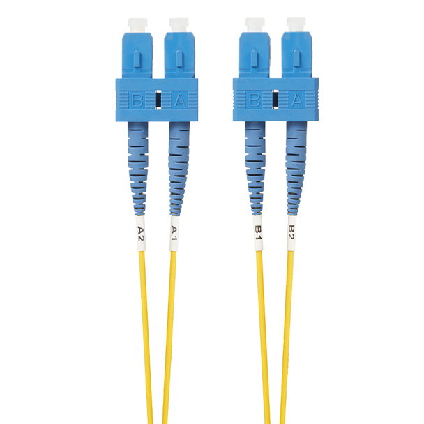 4Cabling 30m SC-SC OS1 / OS2 Singlemode Fibre Optic Cable - Yellow Main Product Image