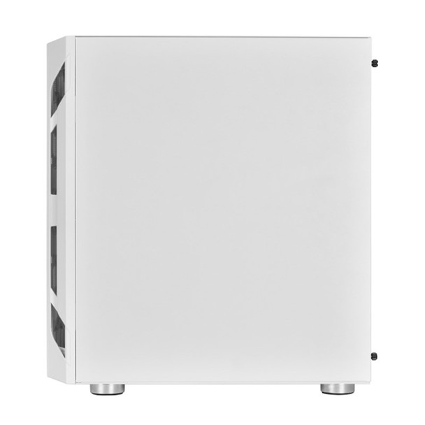 SilverStone FARA H1M Tempered Glass Micro-ATX Case - White Product Image 6