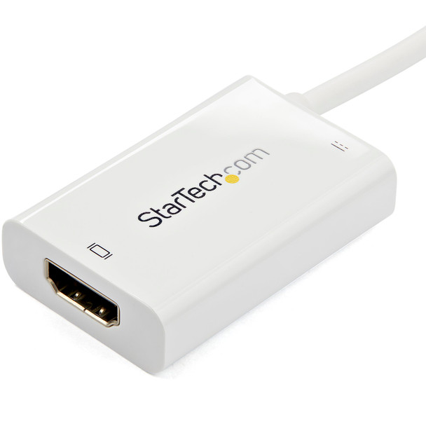 StarTech USB C to HDMI 2.0 Adapter with Power Delivery - 4K 60Hz USB Type-C to HDMI Display Video Converter - 60W PD Pass-Through Charging Port - Thun Product Image 2