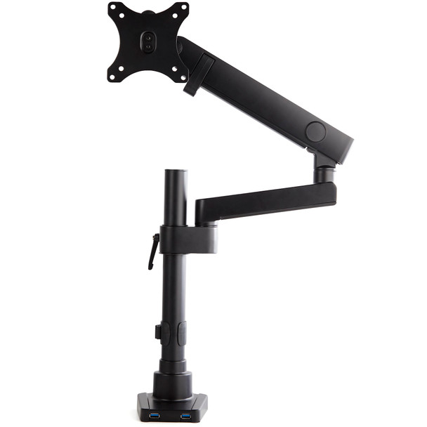 StarTech Desk Mount Monitor Arm with 2x USB 3.0 Ports - Pole Mount Full Motion Product Image 3