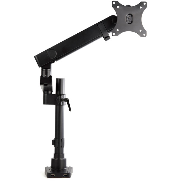 StarTech Desk Mount Monitor Arm with 2x USB 3.0 Ports - Pole Mount Full Motion Product Image 6