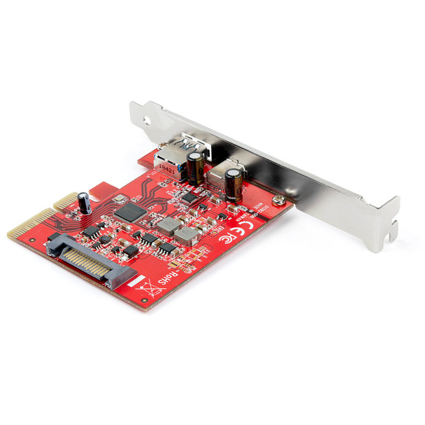 StarTech 2-Port 10Gbps USB-A & USB-C PCIe Card - USB 3.1 Gen 2 PCI Express Product Image 2