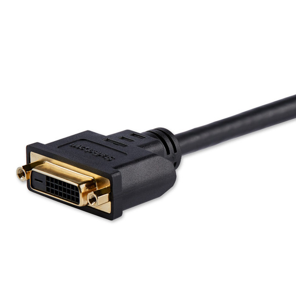 StarTech 8in HDMI to DVI-D Video Cable Adapter - HDMI Male to DVI Female Product Image 3