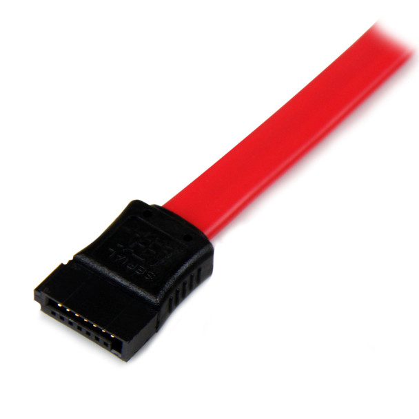 StarTech 18in SATA to Left Side Angle SATA Serial ATA Cable Product Image 2