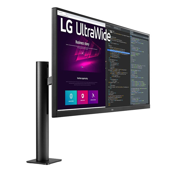 LG UltraWide Ergo 34WN780-B 34in 75Hz UWQHD 5ms HDR10 FreeSync IPS Monitor Product Image 3