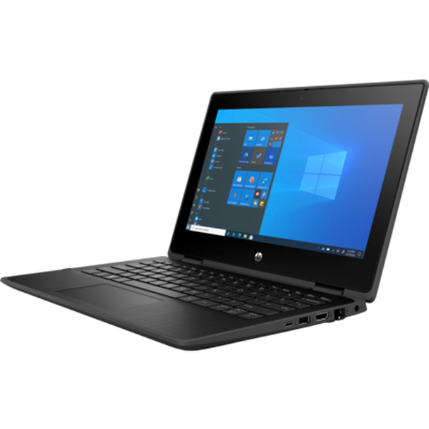 Product image for HP ProBook 11 EE X360 G7 Pen N6000 - 4GB - 128GB SSD - 11.6in Hd Sva Touch - W10P Msna - Jetblack - 1Y