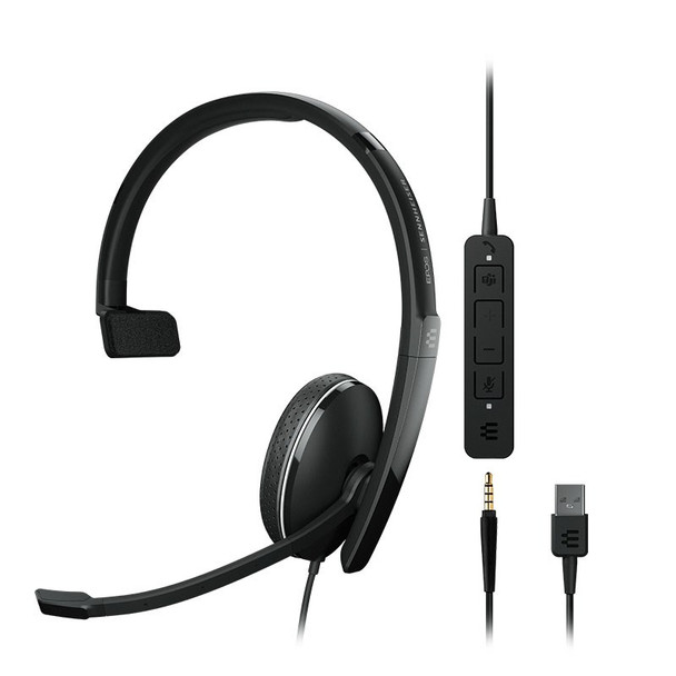 EPOS Sennheiser Enterprise ADAPT 135T Mono USB & 3.5mm Headset Product Image 4