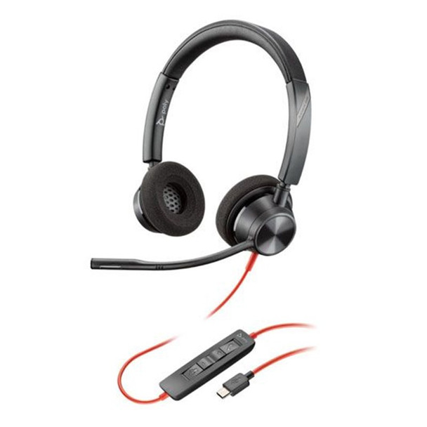 Plantronics Blackwire 3320 UC USB-C Headset Main Product Image