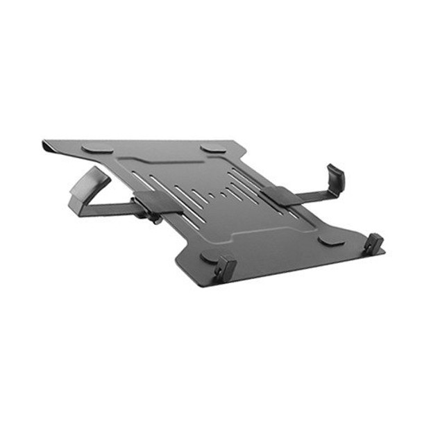 Brateck Steel Laptop Holder Fits10in-15.6in for most desk mounts with standard 75x75/100x100 VESA plate Main Product Image