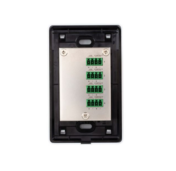 Aten VPK104 4-Key Contact Closure Remote Pad for VP1420/VP1421 Presentation Matrix Switches. Led lights, Engraved button Product Image 2