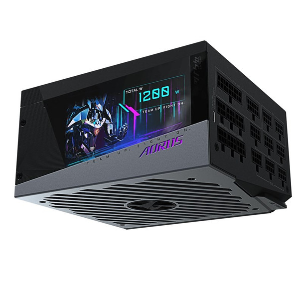Gigabyte GP-AP1200PM 1200W 80+ Platinum Fully Modular Power Supply with LCD Main Product Image