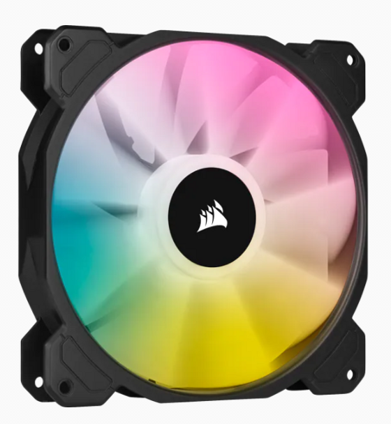 Corsair SP140 RGB Elite - 140mm RGB LED Fan With Airguide - Single Pack Main Product Image