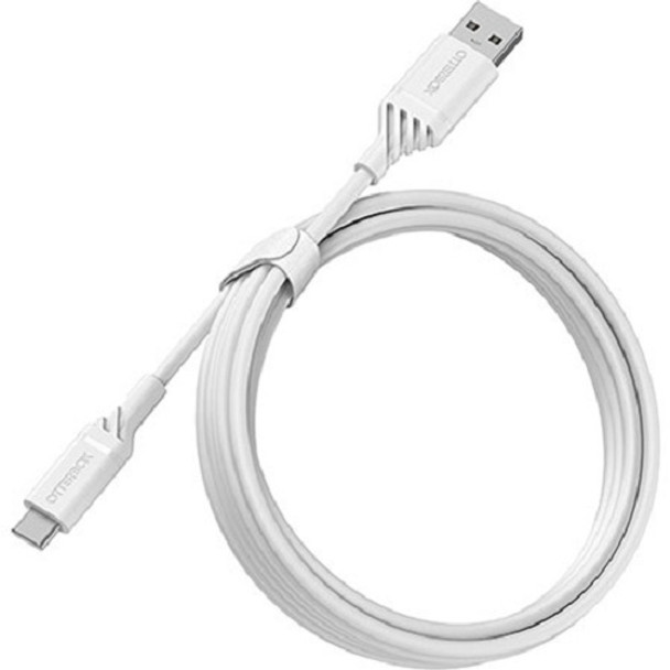 OtterBox USB-A To USB-C 2 Meter USB 2.0 Cable ( 78-52660 ) - Cloud Dream White - Durable, trusted and built to last Product Image 2