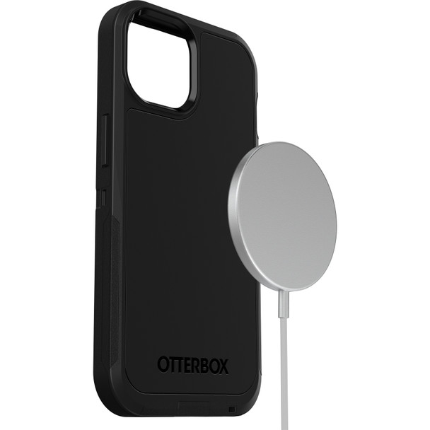 OtterBox Apple iPhone 13 Defender Series XT Case with MagSafe  - Black (77-85598), Wireless charging compatible,Thin design Product Image 4