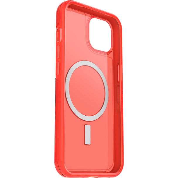 OtterBox Apple  iPhone 13 Symmetry Series+ Clear Antimicrobial Case for MagSafe - Ant In The Red(77-85646) - Made with 50% recycled plastic Product Image 4