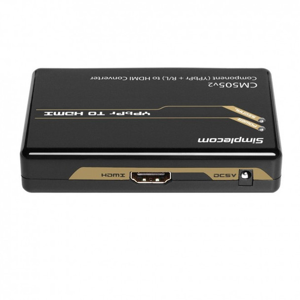 Simplecom CM505v2 Component (YPbPr + Stereo R/L) to HDMI Converter Full HD 1080p Product Image 3