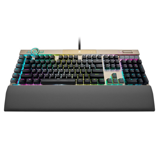 Corsair K100 RGB Optical Mechanical Gaming Keyboard - Midnight Gold Product Image 4
