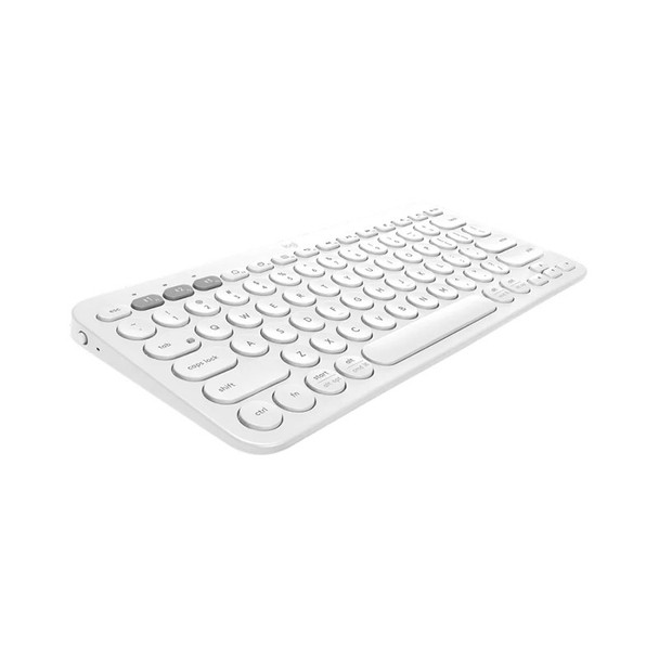 Logitech K380 Multi-Device Wireless Bluetooth Keyboard - White Product Image 2