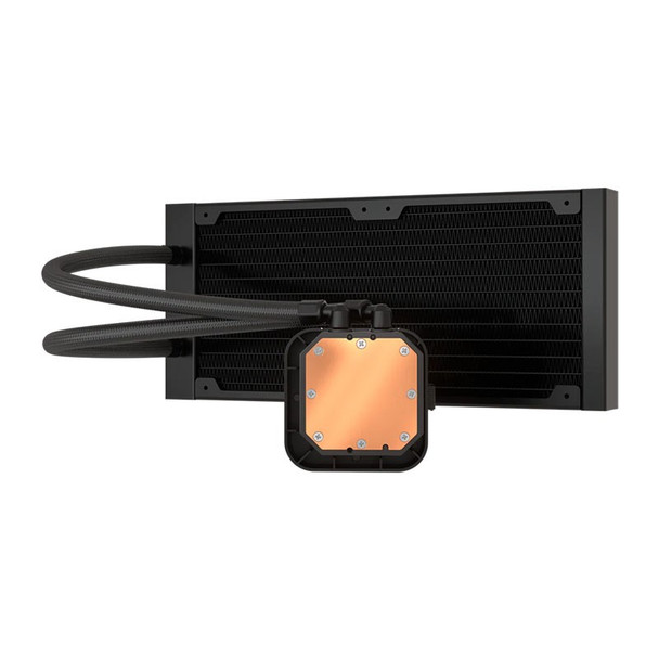 Corsair iCUE H100i ELITE 240mm RGB AIO Liquid CPU Cooler with LCD - Black Product Image 5