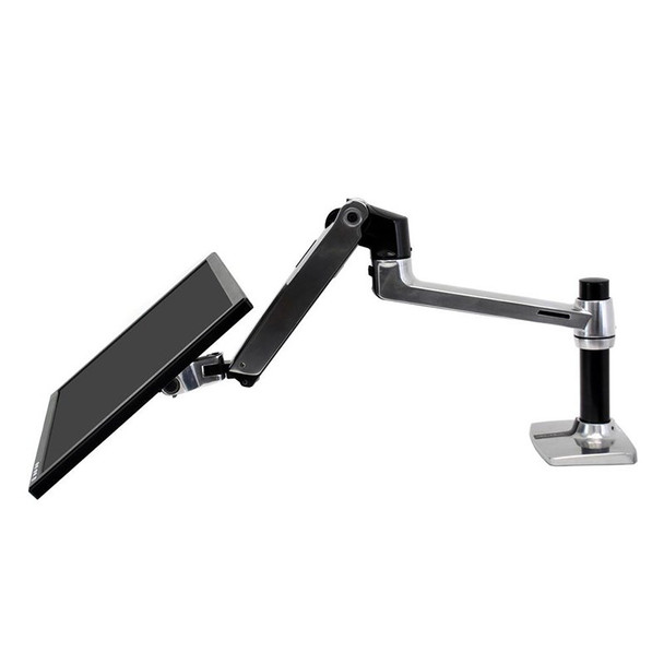 Ergotron LX Desk Monitor Arm - Polished Aluminium Product Image 2