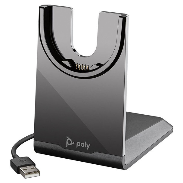 Poly Voyager Focus 2 UC ANC Stereo Bluetooth Headset (Stand & USB-C Dongle) Product Image 4