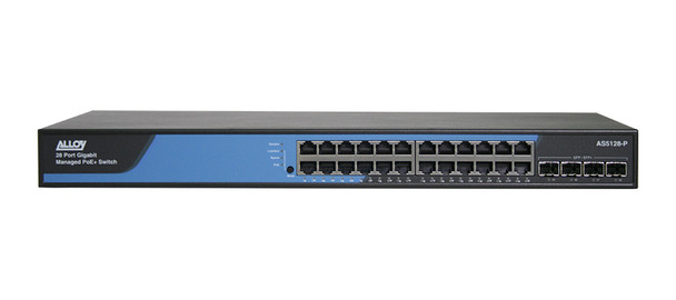 Alloy 28 Port Layer 3 Lite Managed PoE+ Switch Main Product Image