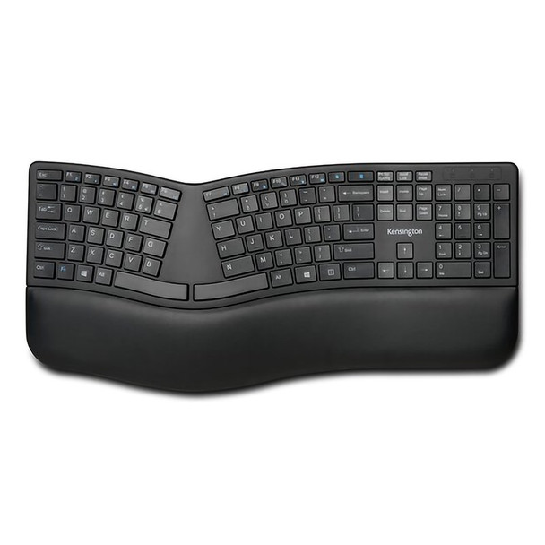 Kensington Pro Fit Ergo Wireless Keyboard - Black Main Product Image