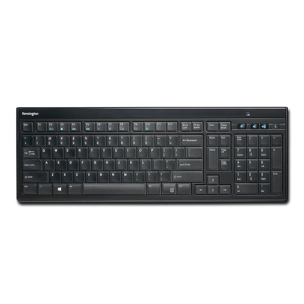 Kensington Slim Type Wireless Keyboard - Black Main Product Image