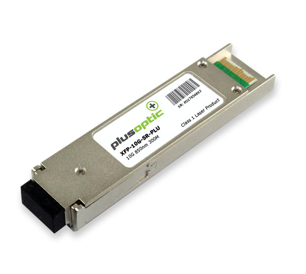 PlusOptic 10G, XFP, 850nm, 300M Transceiver, LC Connector for MMF with DOM | PlusOptic XFP-10G-SR-PLU Main Product Image