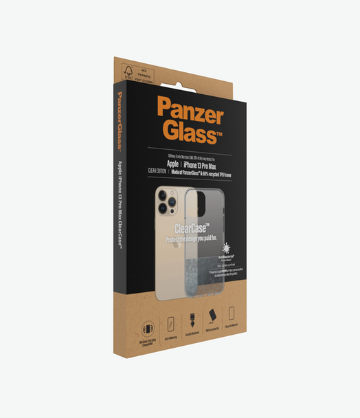 PanzerGlass ClearCase Apple iPhone 13 Pro Max - ClearCase (0314) - Scratch resistance - Anti-Yellowing - Weather resistant - Military grade standard Product Image 4