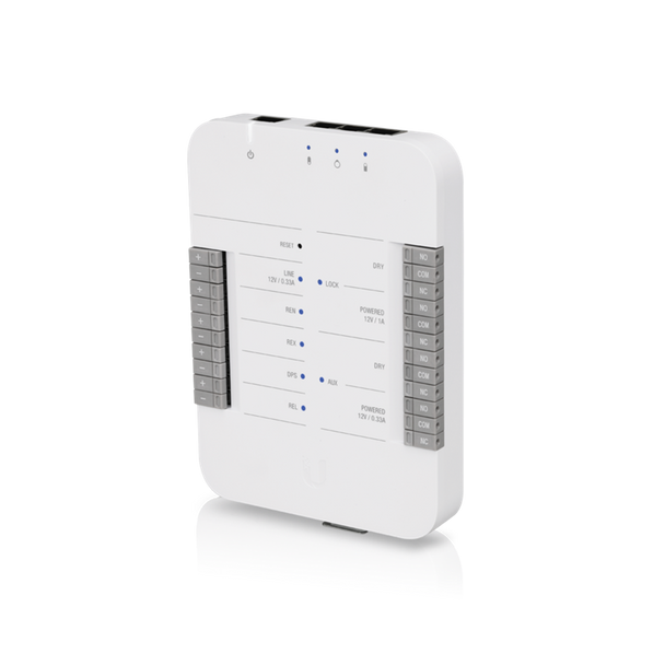 Ubiquiti UniFi Access Hub - Single Door Entry Mechanism - PoE Powered - Supports UA-LITE and UA-PRO - Four Inputs and 12v Dry Relays for Most Door Lock Product Image 2