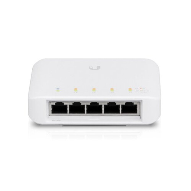 Ubiquiti USW Flex 3 Pack- Managed - Layer 2 Gigabit switch with auto-sensing 802.3af PoE support. 1x PoE In - 4x PoE Out Product Image 2