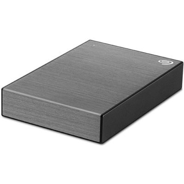 Seagate One Touch With Password 2TB External Portable Hard Drive - Space Grey Main Product Image