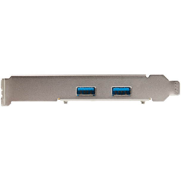 StarTech 2-Port USB PCIe Card with 10Gbps/port - USB 3.1/3.2 Gen 2 Type-A PCI Express 3.0 x2 Host Controller Expansion Card - Add-On Adapter Card - Full/Low Profile - Windows & Linux Product Image 3