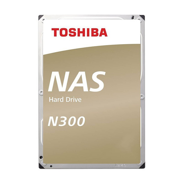 Toshiba N300 HDWG160AZSTA 6TB 3.5in 7200RPM SATA3 NAS Hard Drive - Retail Box Main Product Image