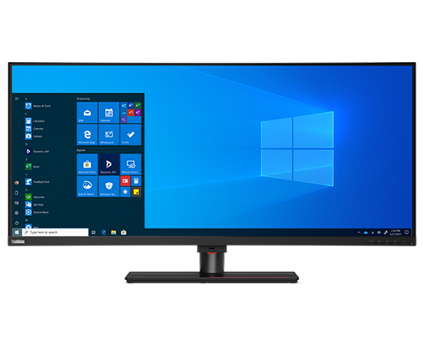 Lenovo ThinkVision P40w-20 39.7in 5K2K Ultra-Wide Curved IPS Monitor Main Product Image