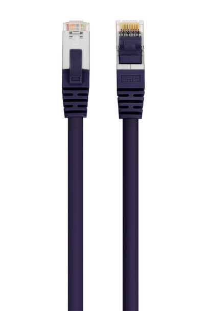 Comsol Cat 8 S/FTP Shielded Patch Cable 50cm - Purple Main Product Image