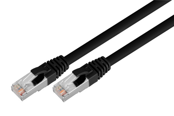 Comsol Cat 8 S/FTP Shielded Patch Cable 1m - Black Product Image 2