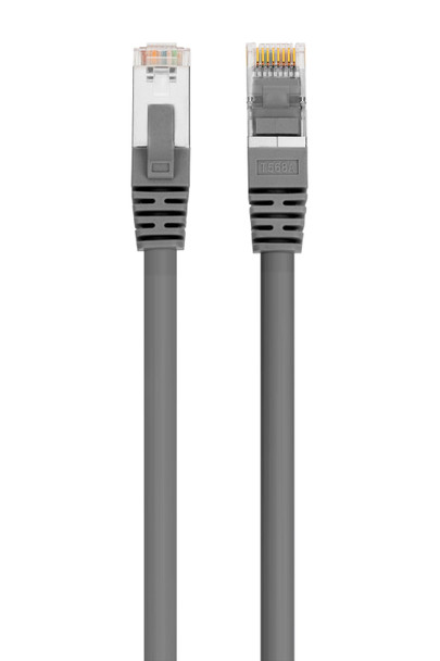 Comsol Cat 8 S/FTP Shielded Patch Cable 1m - Grey Main Product Image