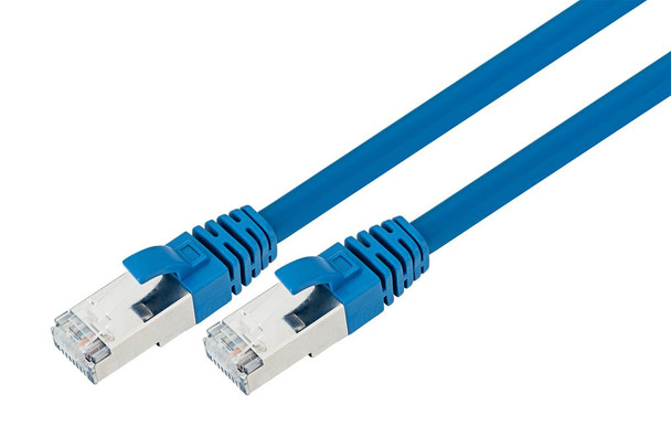 Comsol 5mtr 40GbE Cat 8 S/FTP Shielded Patch Cable LSZH - Blue Product Image 2